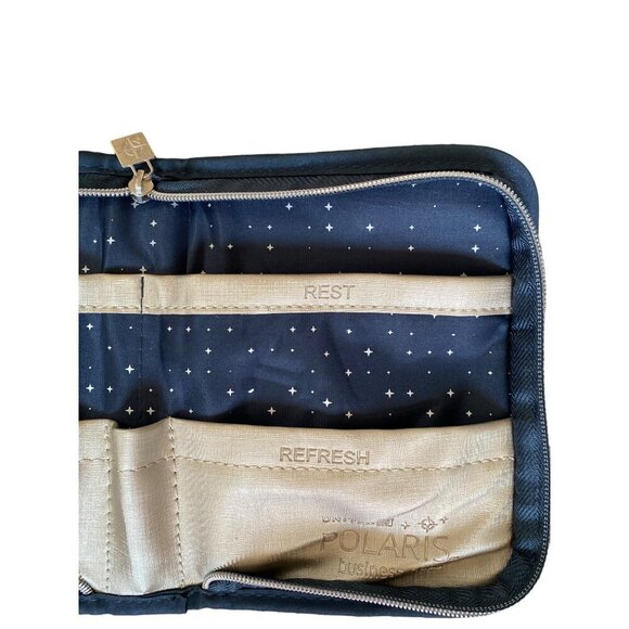 United‎ Polaris Business Class Amenity navy blue kit -NEW - Picture 7 of 13